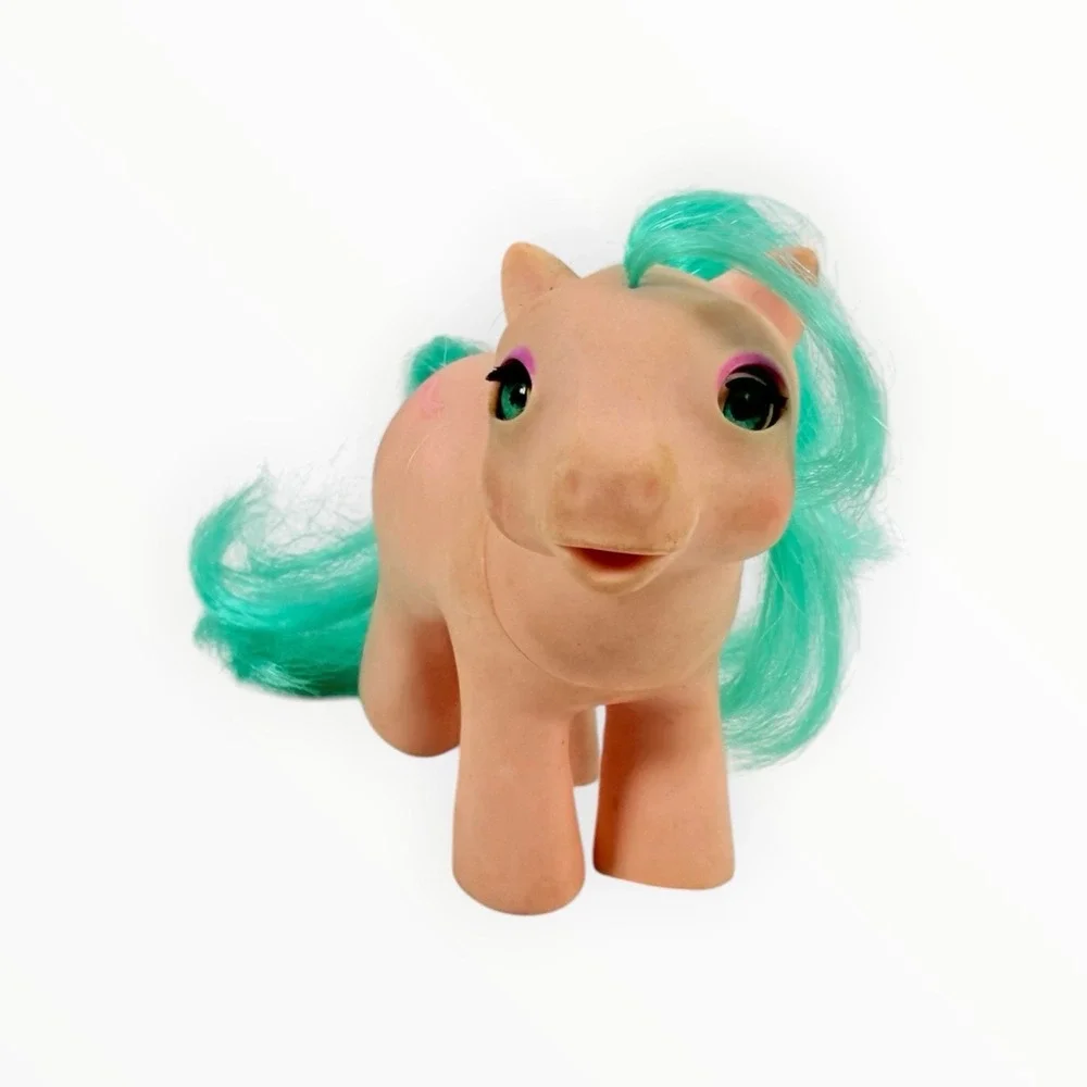 Vintage G1 My Little Pony Baby Half Note BBE School of Dance Ballet Slippers MLP